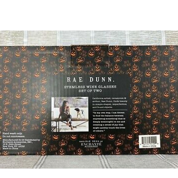 Rae Dunn Wine Glasses 🎃👻 - Picture 8 of 9